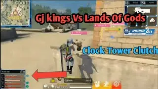 GJ Kings vs Islands of Gods | Free Fire Asia invitational | Log vs kings | Clock tower clutch