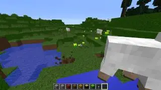 Weird Minecraft Creative Mode Glitch