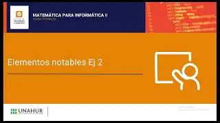 ELEMENTOS DISTINGUIDOS  Ej2