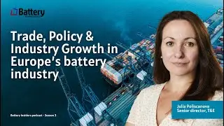 Trade, policy & industry growth in Europe's battery industry