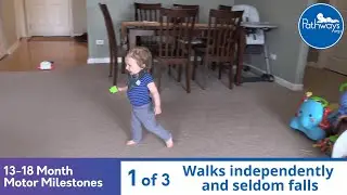 13-18 Month Old Motor Milestones