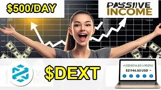 How Staking DEXT Crypto Coin Can Earn You $500 a Day! Step-by-Step Guide for Passive Income