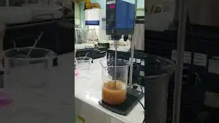 Mixing of Oil and Caustic Soda to Produce Bar Soap