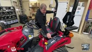 Walk around of Mahindra eMax20 tractor