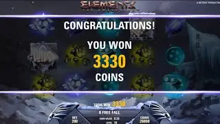 Elements: The Awakening Slot Free Spins and Big Win
