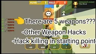 Grand Battle Royale - Hack 1 kill there are 5 avatars in the weapon?? - 118