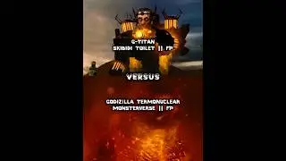 G-Titan vs Godzilla Termonuclear