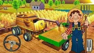 Tractor Farm Life Simulator 3D🚜 - Real Farming Tractor Driving - Android Gameplay