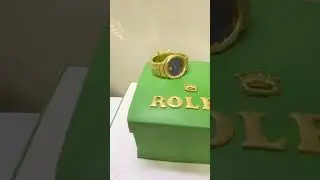 Rolex Watch Simple Cake Ideas #rolex #rolexcake