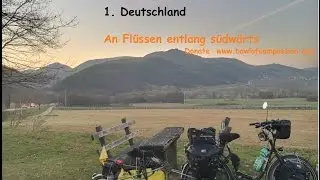 Saxo goes India 1. An Flüssen entlang südwärts