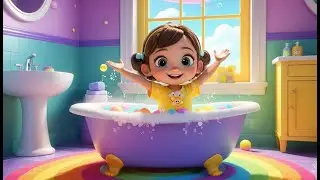 Lulu&rsquo;s Bathtime Bubble Pop Dance! | Fun Kids Song | Splashy Bath Adventure Rhyme