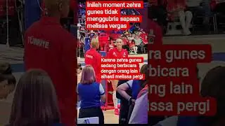 Inilah moment melissa terabaikan karena zehra gunes sedang berbicara dengan orang lain