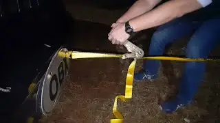 A Ratchet Strap as a Winch? Let's try! 🤓