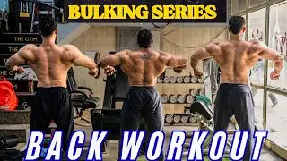 Best Back Exercises For Thickness|| Bulking Series||High Intense Workout