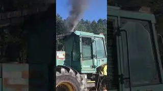 TimberJack 460 coldstart#logging #trucks #coldstart #stihl #skidder