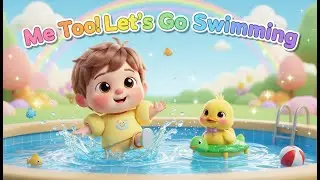 Me Too! Let&rsquo;s Go Swimming &ndash; Nursery Rhyme, Toddler Learning, Water Fun, and Playful Pool Adventure