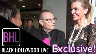 Shawn & Larry King @ The LAPD Eagle & Badge Foundation Gala | Black Hollywood Live