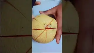 🥒🍈 Fresh Musk Melon Cutting ASMR | Juicy Kharbuja Cutting 🔪✨ #MuskMelon #FruitCutting #ASMR