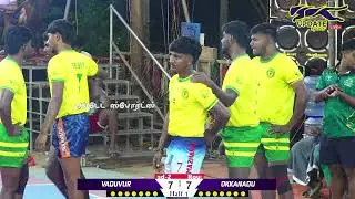 ROUND-2 | AMC VADUVUR vs TIGER BOYS OKKANADU| #PARAVAKKOTTAI #THIRUVARUR MENS KABADDI - 2025