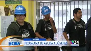 Solar Gard Teaches Work Skills at Compton YouthBuild on Univision