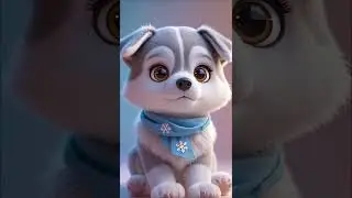 Tiny Husky vs Toy Worms (From Tears to Cheers) 🐺❄️ #GerdaTheHusky
