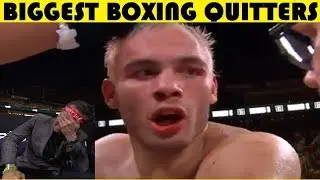 10 боксеров, которые сдались во время боя