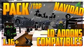 👉Pack de Addons para Minecraft Bedrock 1.16+ Navidad 🎄 | ADDONS QUE DEBES TENER EN TU MUNDO 🎅