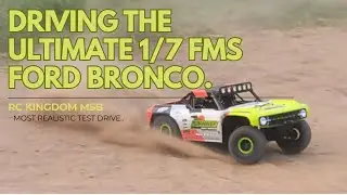 FMS 1/7 Ford Bronco – The Most Realistic RC SUV Ever Made! Full Trail Run & Scale Details