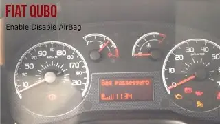 Fiat Qubo Enable Or Disable AirBag