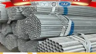 BS1387 class b greenhouse and fence post galvanized steel pipe