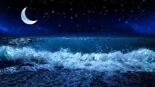 Ocean Sounds for Deep Sleep | Bedtime Beach Bliss