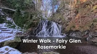 A Winter Walk up to the Fairy Glen Waterfalls Jan 2026