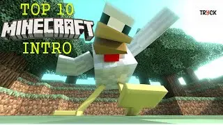 Top 10 Intro Minecraft Templates - Blender, After Effect, Sony Vegas, Cinema 4D #8 | Tryck Fx
