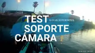 TEST DEL NUEVO SOPORTE DE PVC PARA CÁMARA EN KAYAK
