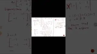 EDI 3323 Chapter 1.2: Linearly independent eigenvectors (Part 1)