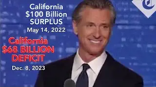 $100 BILLION Surplus To $68 BILLON Deficit In One Year