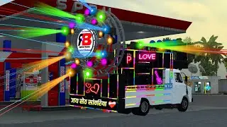 Loading Indian dj Truck ! Loading Dj truck game ! Dj truck game ! Bussid game #viralvideo 