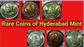 Rare Coins of Hyderabad Mint | Care for Girl Child | Chatrapati Shibaji| British India Coins #coin