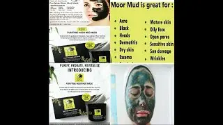 MOOR MUD MASK (WITH ACTIVATED CHARCOL & HIJIKI EXTRACT)