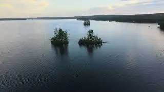 Drone Footage Damariscotta Lake