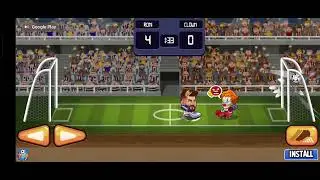 Football world cup game strength kick #fun#games#kids
