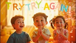 TRY AGAIN! &ndash; A Song About Resilience for Kids (Ages 4&ndash;7)
