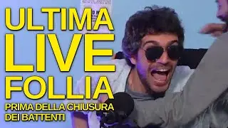 L'ULTIMA LIVE FOLLIA prima della CHIUSURA dei BATTENTI | Cerbero Podcast