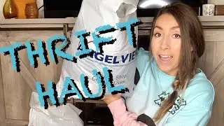 Thrifting for items to sell on Postmark, Mercari and Ebay | Thrift Haul 2020