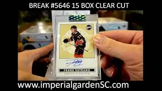 BREAK #5646: 15 BOX 2024-25 #upperdeck CLEAR CUT HOBBY NHL HOCKEY CASE BREAK
