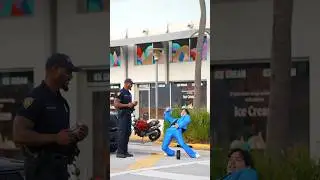 When you challenge a cop to a dance battle 🤣😝