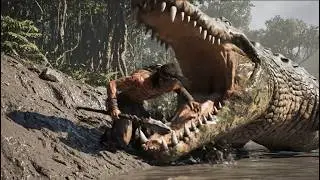 Epic Primitive Battle of Terror: Man Vs Monster &ndash; Who Will Rule the Jungle?