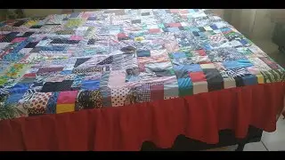 COLCHA DE RETALHOS passo a passo