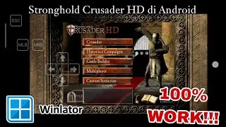 Tutorial cara bermain Stronghold Crusader HD di Android 100% Work!!!
