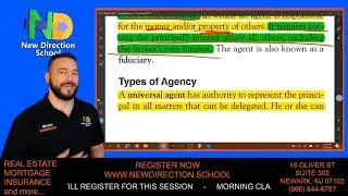Agency, Brokerage & Ethical Considerations - PT 1 #realestatelicense